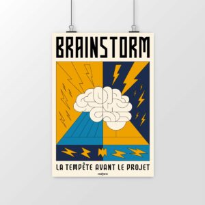 Poster Brainstorm – La tempête avant le projet