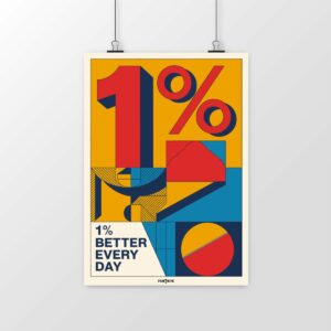 Poster 1% better every day – L’amélioration continue au cœur de la performance